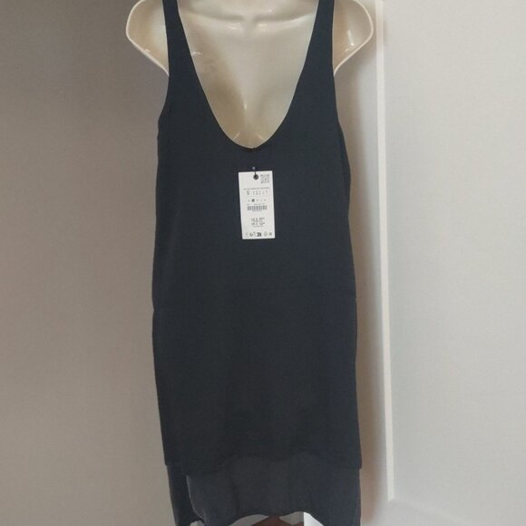 ZARA Short V-Neck, Sleeveless Dress ZW Collection - Size SMALL - Picture 11 of 15
